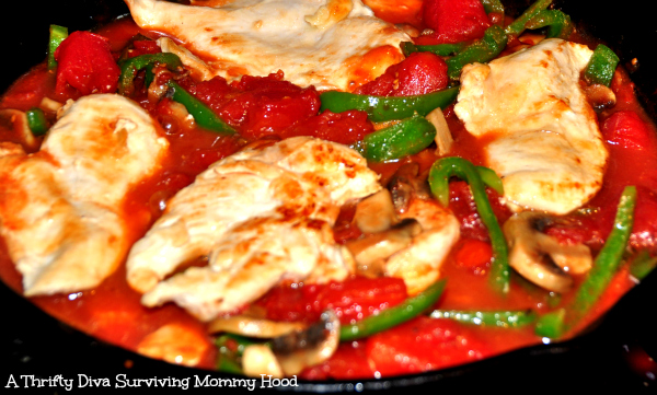Chicken Cacciatore with Classico Tomatoes the Recipe