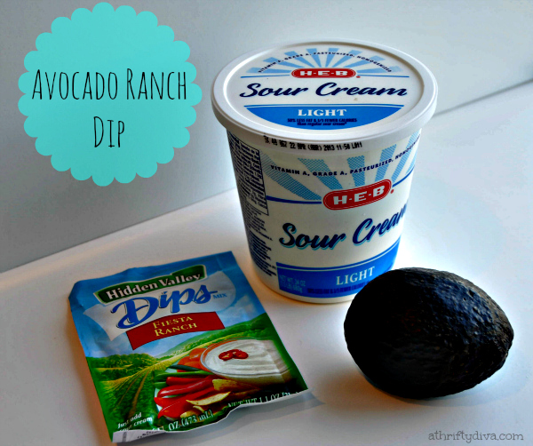 avocado ranch dip ingredients to go with Homestyle Chicken Fries avocado ranch dip ingredients to go with Homestyle Chicken Fries