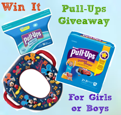 Potty Training Pull Ups Giveaway