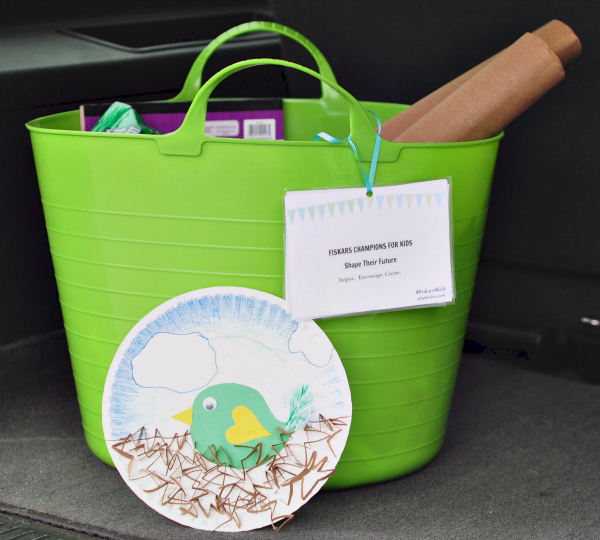 Donation for Fiskars shape their future #cfk  #Fiskars4Kids #shop