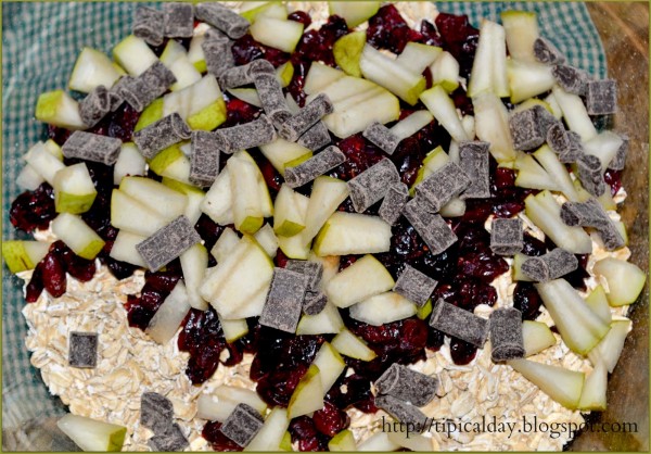 vanilla pear granola 1