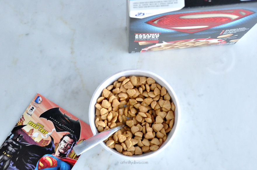 Bowl of superman cereal #batmancereal #supermancereal #superheroescereal #batmanvsuperman