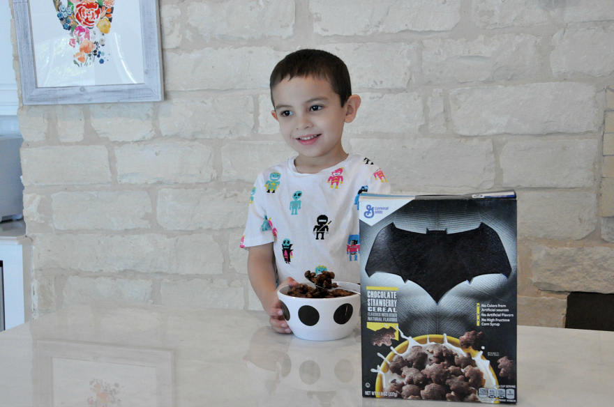 Fun with Batman™ Chocolate Strawberry Cereals from General Mills