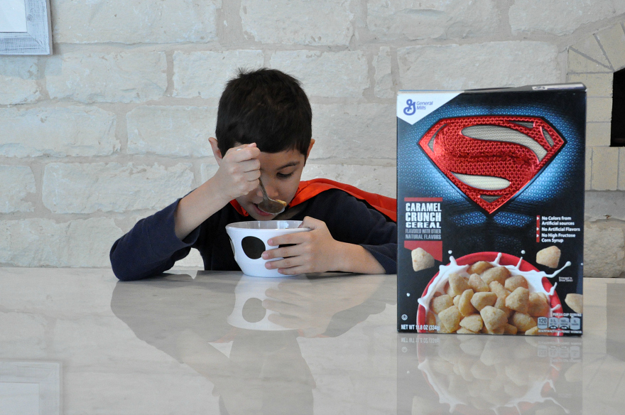 Super Hero allegiance with new Superman™ Caramel Crunch from General Mills