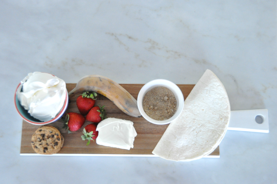 Dia del niño! Sweet Plantain Quesadilla Recipe #ConMasSabor ingredients