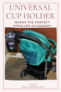 Universal cup holder for strollers