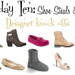 Tuesday Ten: Shoe Steals Edition