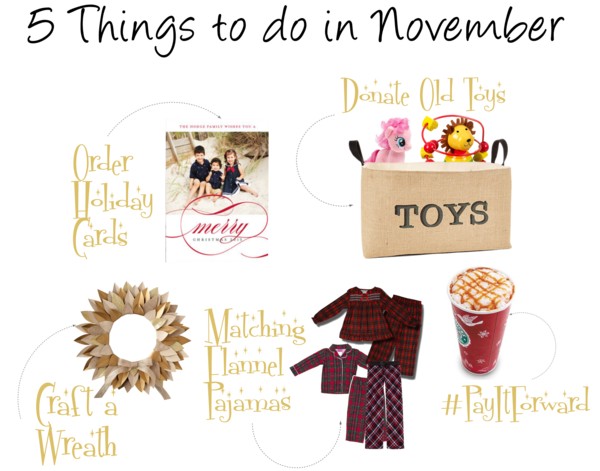 5 Things You Should Do in November