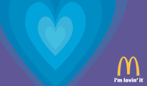 Mc Donald's celebrate lovin' more