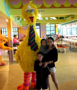 big bird sesame street sea world san antonio just for kids April #Wildside15