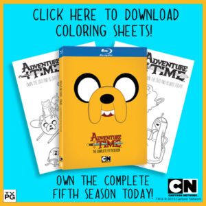 adventure time season 5 now on dvd