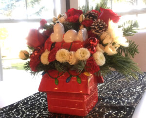 eanuts Christmas Bouquets #Teleflora