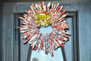 diy yoda star wars wreath