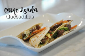 Carne Asada Cacique Manchego Cheese Quesadillas