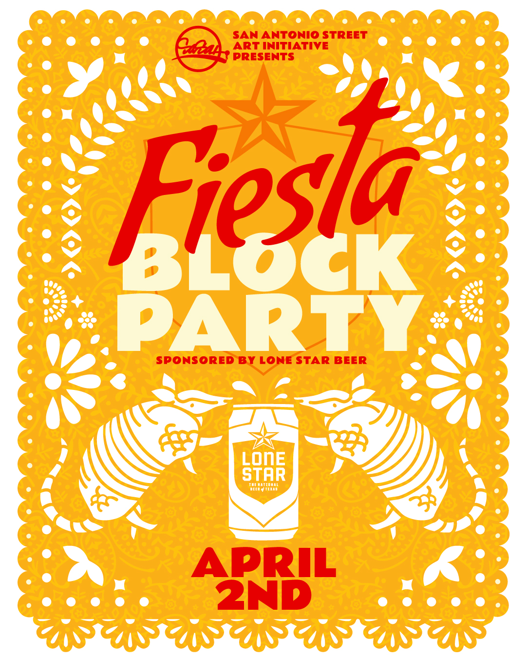 SASAI Fiesta Block Party at The St. Mary’s Strip April 2, 2022